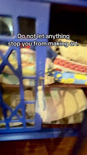 Just keeping making your art! Be inspired! ❤️❤️ Positivity is so important when you need a lift while using your talents! #farmhousefashionista #positivereminder #keepmakingart