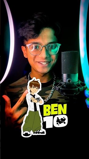 BEN 10 Song! 👽 in 6 Languages! 💚 #shorts #ben10 #ben10omniverse #music #viral #singing #cartoon
