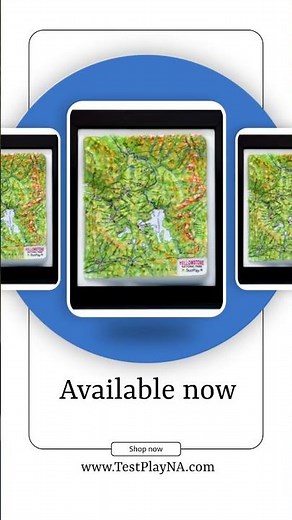 Yellowstone National Park 3D Raised Relief Map