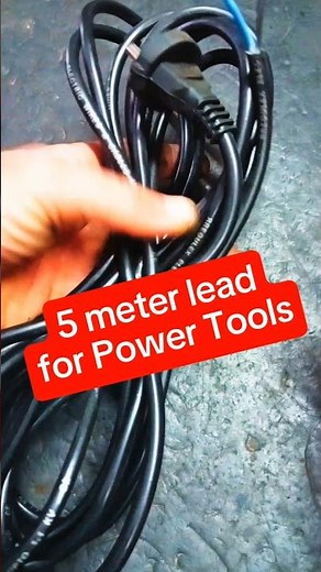 Grinder machine New Lead 5 metre fitting #Hitachi#power#tools#repair#machine#grinder#machine#shorts