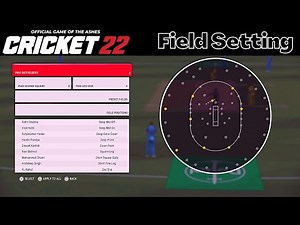 How to Setup Manual Field In Cricket 22: A Step-by-Step Guide