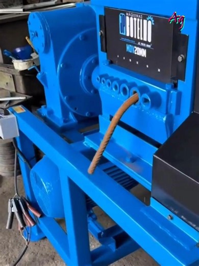 24K views · 65 reactions | Steel Bar Straightening Machine | A&G Gallery | Facebook