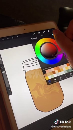 Creative Iced Coffee Sticker Tutorial for Procreate