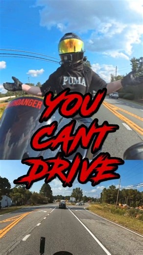15K views · 855 reactions | You Can't Drive! #biker #motorcycle #funny | Ride With Danger | Facebook