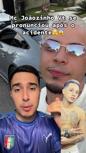 Mc Joãozinho se pronunciou após o acidente do Mc Tuto😱 . . . . . . . . . . . . . . #mctuto #mcjoaozinhovt #funk #fofocas