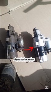 Ford Ranger starter motor replacement 🤯 #shortsfeed #carbatterycharger #mechanic #youtubeshorts