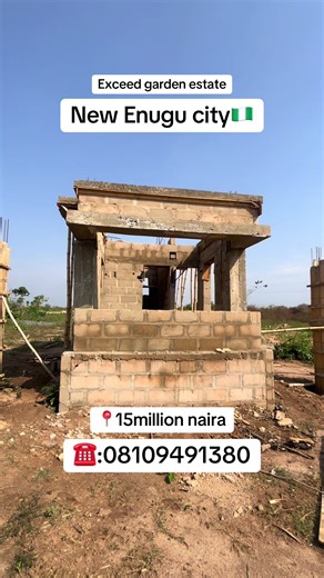 Exceed garden estate new Enugu. Independence layout phase 2 Title: Deed of assignment, power of attorney and registered survey plan. Price: 15million naira ☎️:08109491380 #enugu #newenugucity #petermbah #enuguevents #fyp
