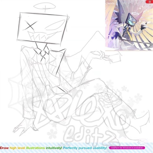 Hwo I made the FAME IS GUN ANIMATION :D #hazbinhotel #vox #angel #edit #speedpaint #ibispaintx