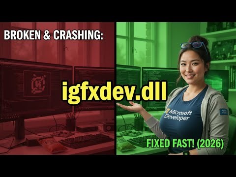 Fix igfxdev.dll Intel Error!