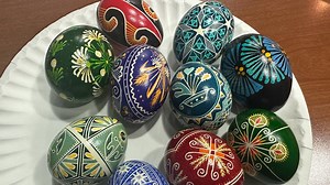 University of Scranton hosts psyanky egg workshops to aid Ukraine
