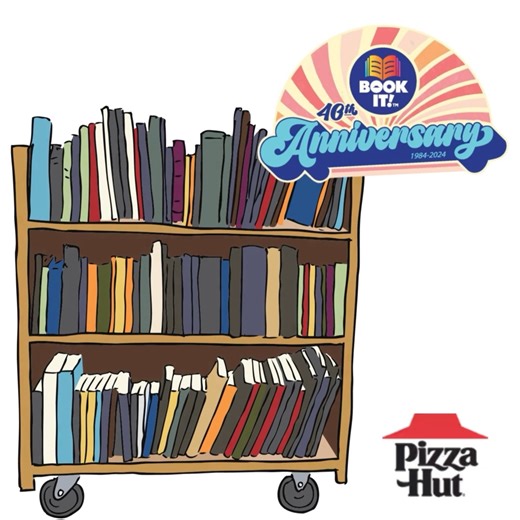 Pizza Hut's BOOK IT! program is back, and we're thrilled to continue supporting young readers on their journey for our 40TH ANNIVERSARY!📖 ✨Since 1984, BOOK IT! has encouraged children to develop a lifelong love for reading by rewarding their efforts with free, delicious pizza. Parents and teachers, sign up today and see the joy on your children's faces as they embrace the magic of books and the yummy taste of a personal pan pizza. Let's fuel their minds and their tummies! https://www.bookitprog