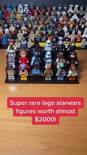 Rare Star Wars LEGO Figures Worth Almost $2000!