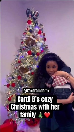 Inside Cardi B’s Christmas Celebration with Her Family