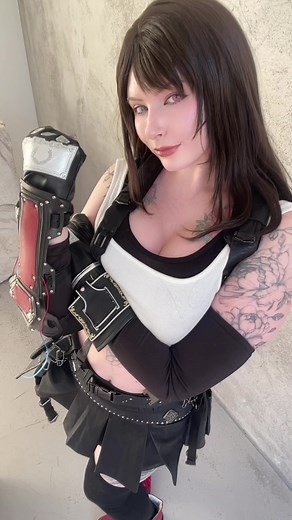 Tifa Lockhart Cosplay from Final Fantasy VII Remake