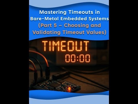 Part 5 – Choosing and Validating Timeout Values