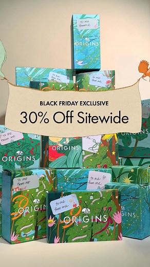 1.1K views · 13 reactions | Get 30% Off Sitewide! Give the gift of glow—or treat yourself to nature-powered skincare. For a limited time only. | Origins | Facebook
