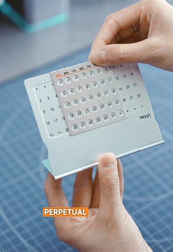 An eternal calendar? What’s the secret behind its design?#calendar #fyp