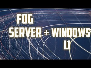 create windows 11 image fog server