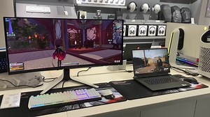 ALIENWARE外星人只需要笔记本和显示器连接到一起就可以实现一机双开游戏可以同时开黑也可以玩两种不同的游戏想体验的小伙伴们快来尽在ALIENWA…