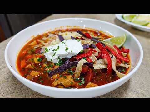 How To Make Easy Taco Soup Recipe | Turkey Taco Soup
