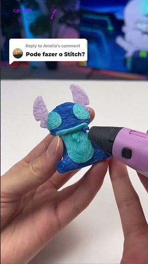 Criando o Stitch com a Caneta 3D