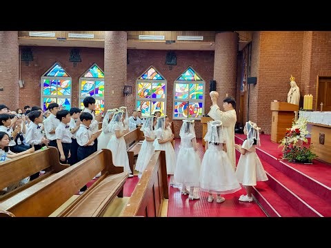 First Communion 2026. Action Song