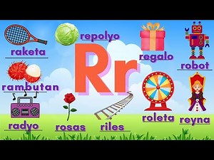 LERTANG Rr| TUNOG NG LETRANG Rr| MGA SALITA AT BAGAY NA NAGSISIMULA SA LETRANG Gg| Kindergarten