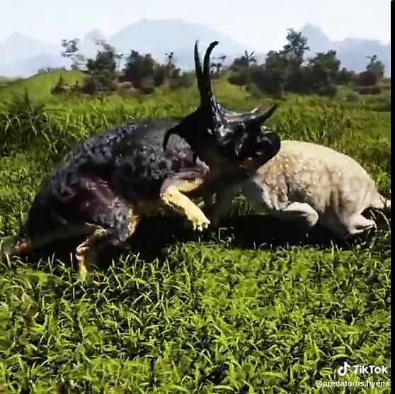 Dinosaur Showdown: Daeodon vs Diabloceratops