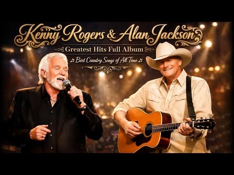 Kenny Rogers & Alan Jackson Greatest Hits Full Album 🎶 Best Country Songs of All Time