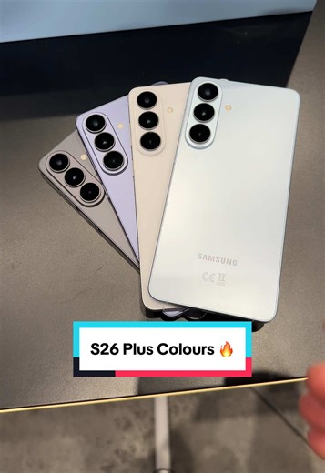 Exciting New Samsung S26 Plus Colors Revealed!