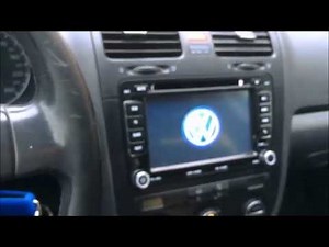 VW GOLF 5 MK5 Car Radio Installation Install 2 DIN GPS