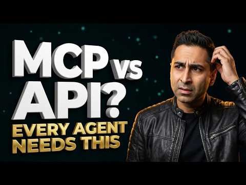 API vs MCP: Stop Building Chatbots, Start Building Agents