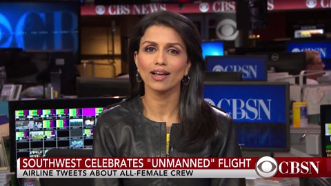 Southwest Airlines' all-female flight crew