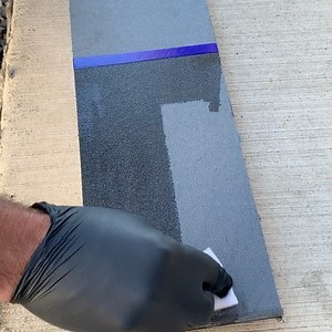 If you’ve been following us since we launched our revolutionary Trim Coat product last year then you know there is a big birthday coming up!! Tomorrow, this famous test piece turns one year old!! It has been hung on our back property fence in the elements for the last 12 months. Hint: it still looks amazing 😉 | Cerakote Ceramic Coatings