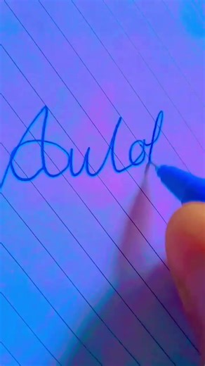 autobiography cursive letter hand writing #handwriting #handwriting #shortvideo