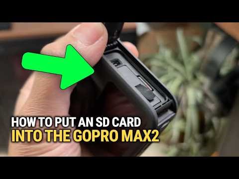 How To Put An SD Card Into The GoPro MAX2: Easy Guide!