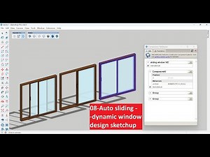 8 window sliding
