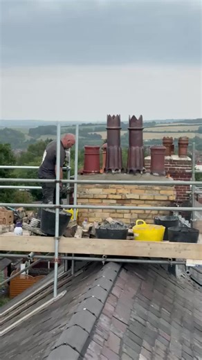 Restoring a Beautiful Victorian Chimney Stack