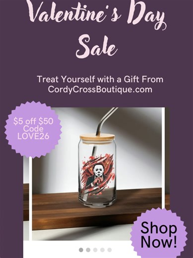 💖✨ Love at First Find! | Cordy Cross Boutique Valentine’s Special 🛍️💝 Fall head over heels for something special this Valentine’s season! 💕 From now through February 28th, 2026, enjoy $5 off $50 with code LOVE26. It’s the perfect excuse to treat yourself, spoil someone you love, or refresh your style with pieces that make your heart flutter. 😍✨ Don’t wait—this sweet deal won’t last forever! ⏳💗 🛍️ Shop Now: CordyCrossBoutique.com 🎁 Code: LOVE26 💸 Deal: $5 off $50 📅 Ends: February 28th, 