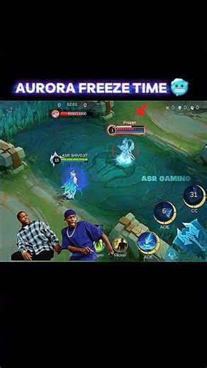 Aurora Freezes Time 🥶 Aurora Revamped Tricks Build ✅ Tutorial by ASR GAMING