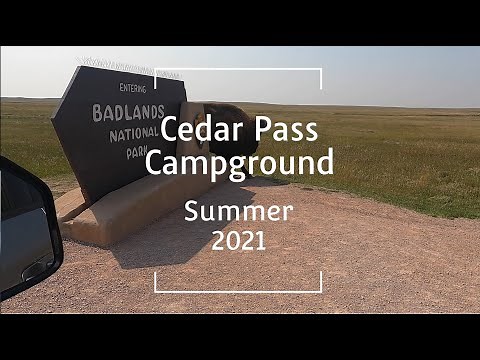 Cedar Pass Campground, Badlands National Park