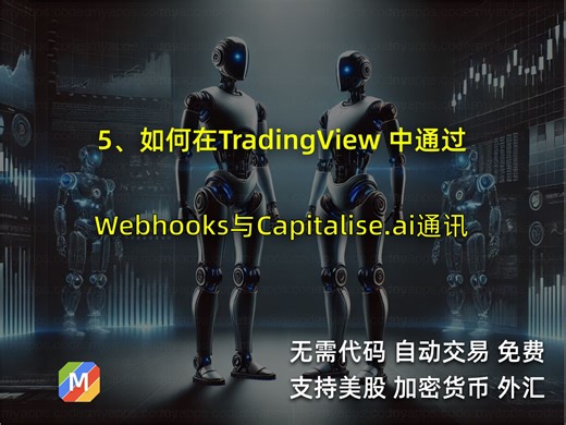 5、如何在TradingView 中通过Webhooks与Capitalise.ai通讯