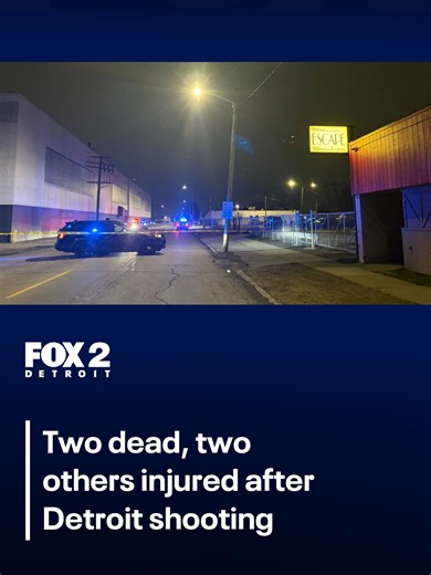 Shooting in Detroit Leaves Two Dead and Two Hospitalized