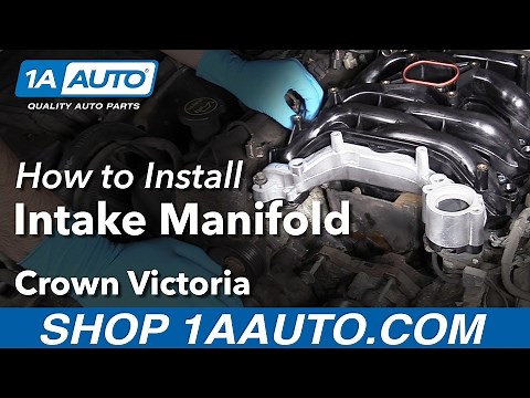 How to Replace Intake Manifold 98-07 Ford Crown Victoria