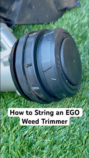 How to String EGO Weed Trimmer | DIY Stringing for EGO Weed Wacker