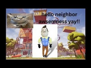 I played hello neighbor for the first time (it wasnt fun)