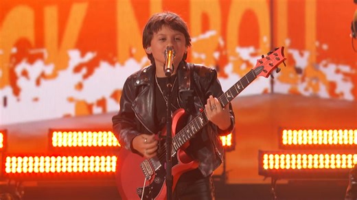 1.3M views · 30K reactions | Bay Melnick Virgolino puts his own spin on "I Love Rock 'n' Roll". Vote for Bay Melnick Virgolino at NBC.com/AGTVote | America's Got Talent | Facebook