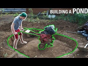 Building A MASSIVE POND In My YARD!
