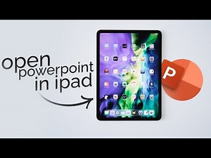 How to Open Powerpoint in iPad (tutorial)