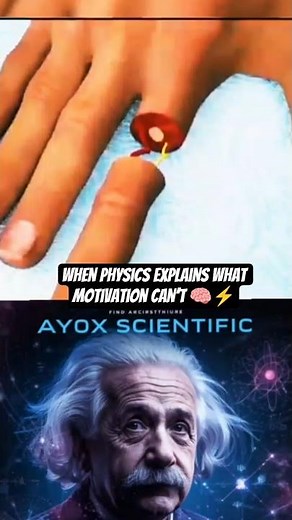 When Physics Explains What Motivation Can’t 🧠⚡”